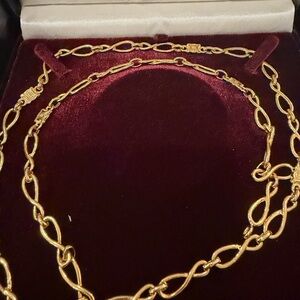 Celine Triomphe Infinity Necklace